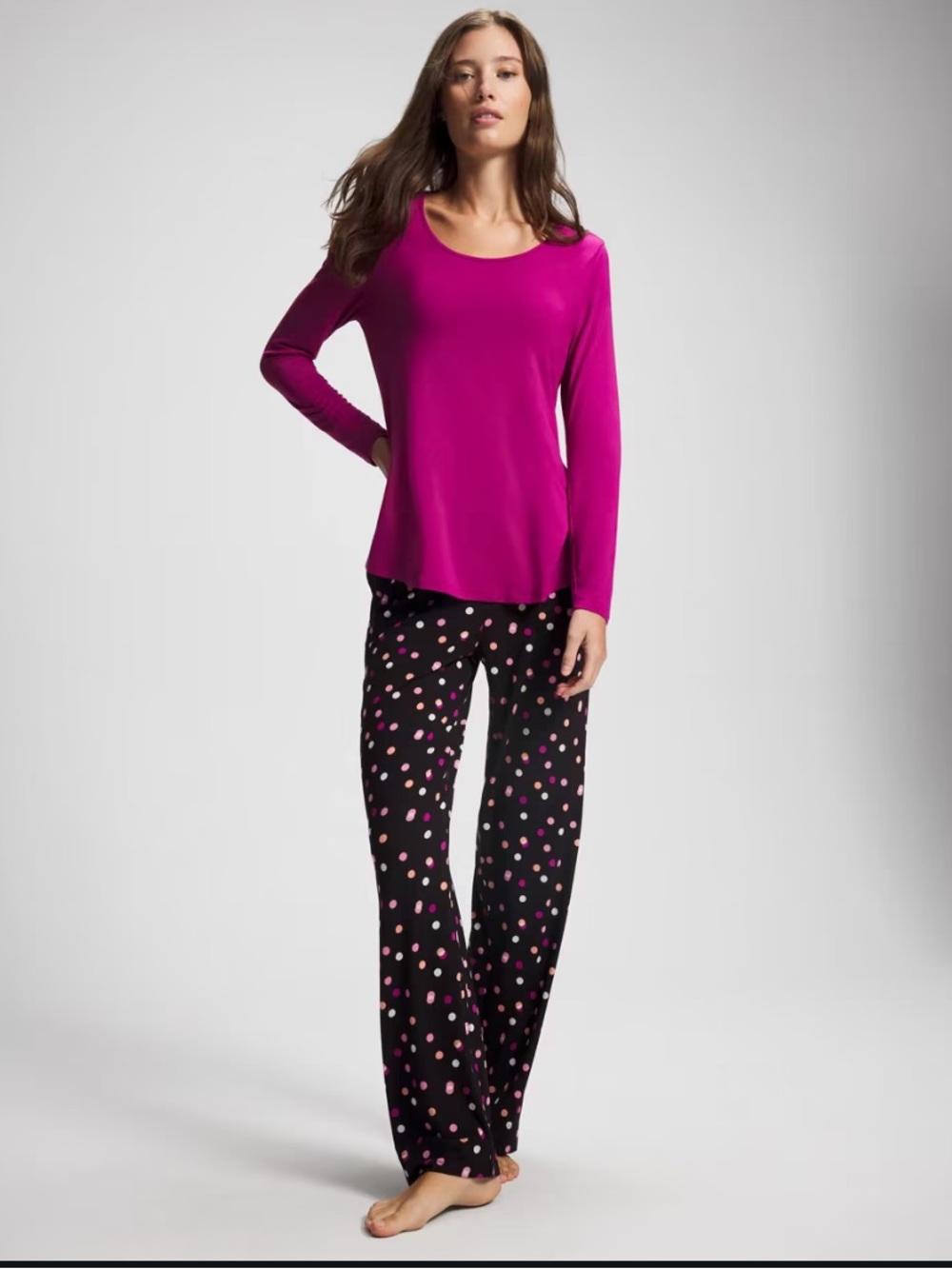 Soma Cool Nights Dancing Dots Pajama Set